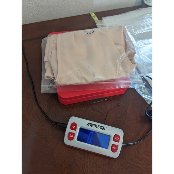 Forever 21 Button Front Blouse Small Peach Sleeveless Collared Hi Low VNeck Work - Picture 6 of 8